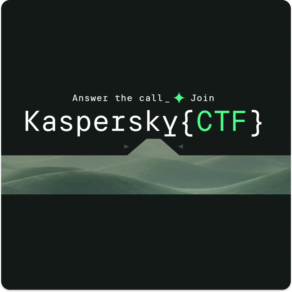 Kaspersky{CTF} 2026